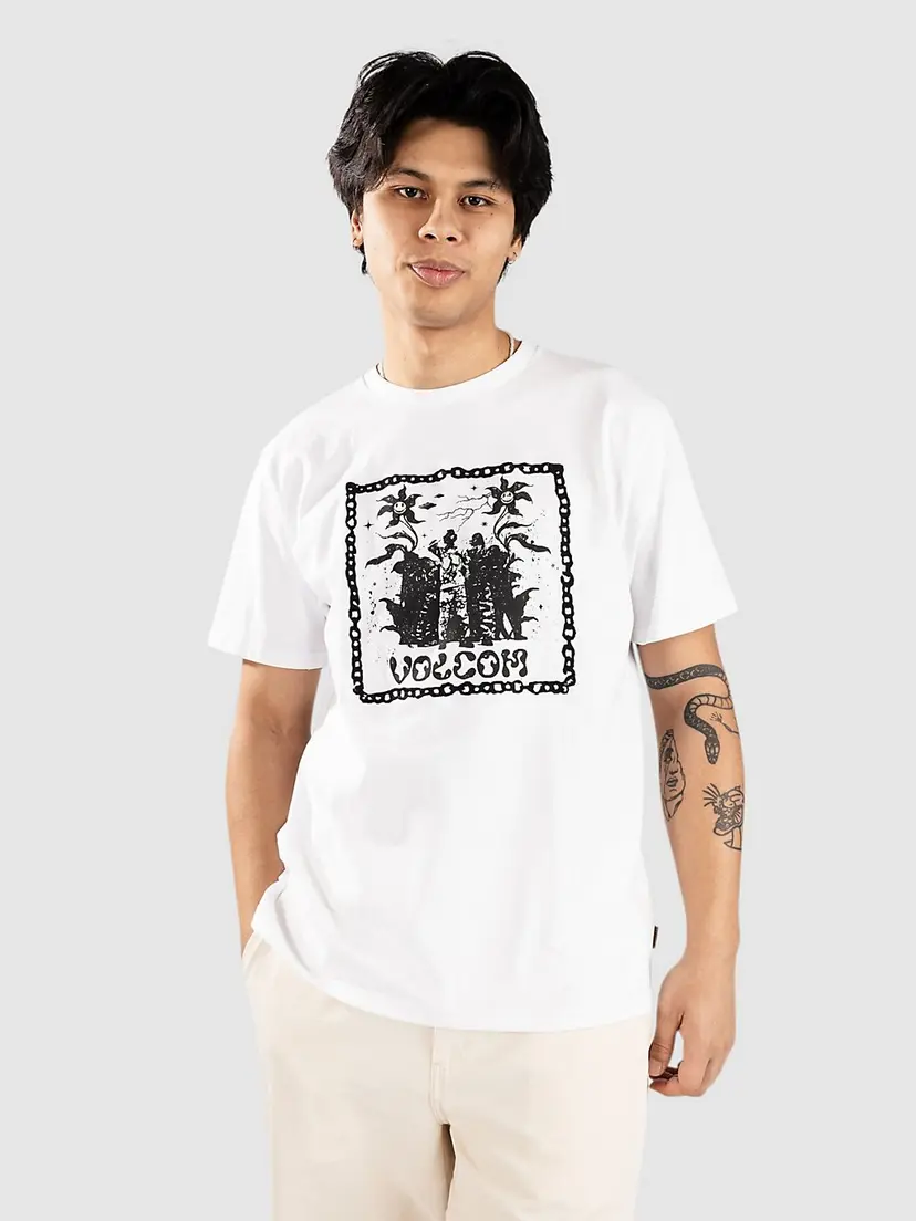 Volcom Volcom Fa Filip Rygalski 1 T-skjorte hvit