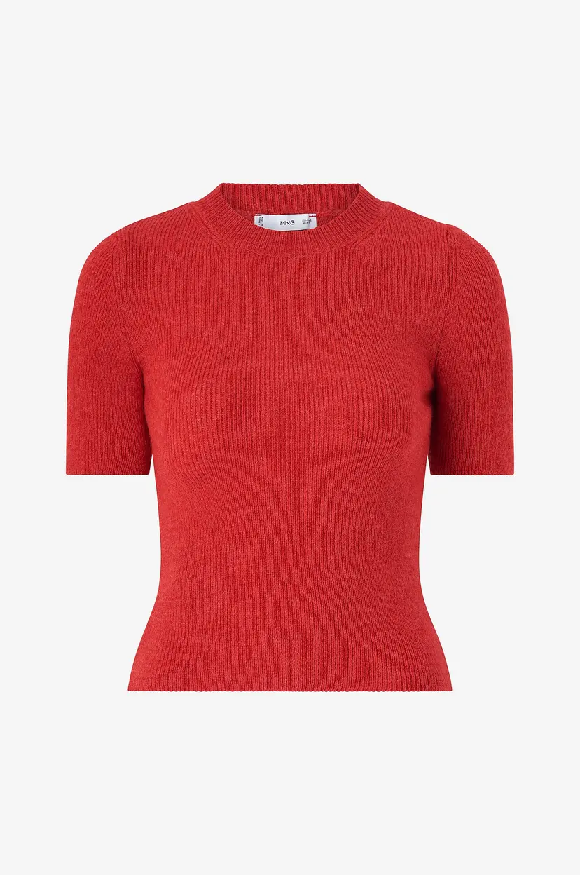 Mango Topp Sweater Camisete - Rød