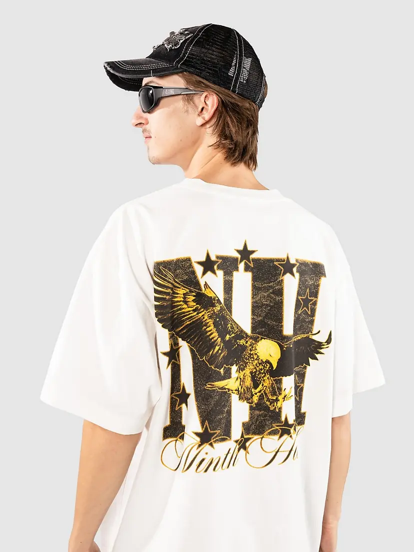 Ninth Hall Ninth Hall Lost And Found Boxy T-skjorte hvit