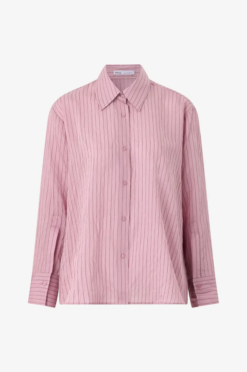 Mango Skjorte Lombi - Rosa