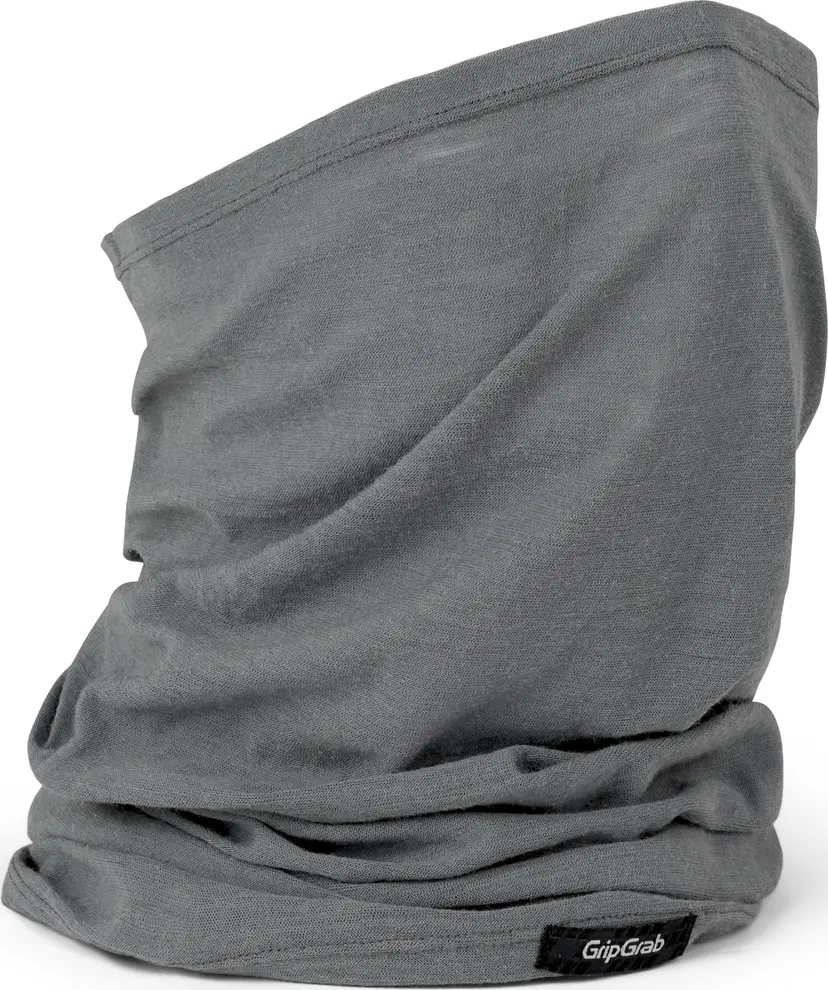GripGrab Gripgrab Multifunctional Merino Neck Warmer Grey