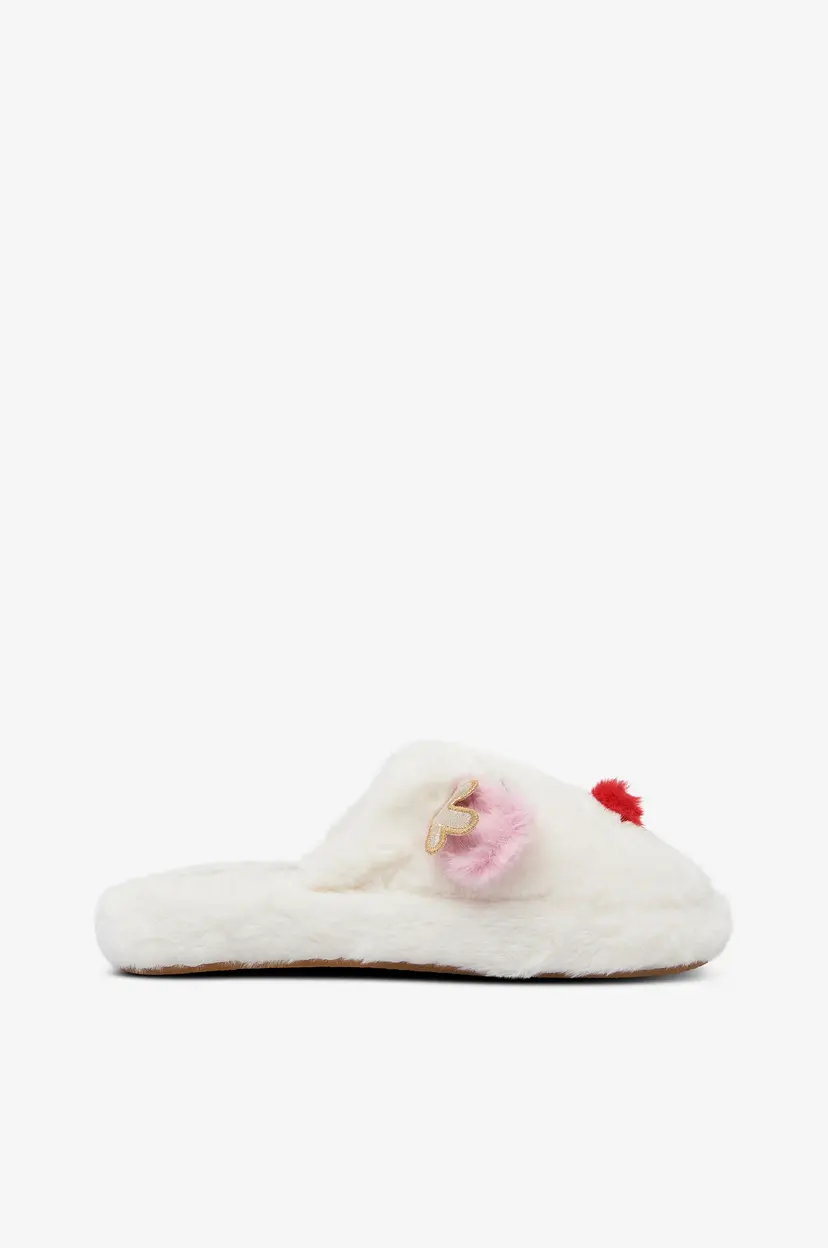 Vero Moda Slippers vmElly Slippers Xmas - Hvit