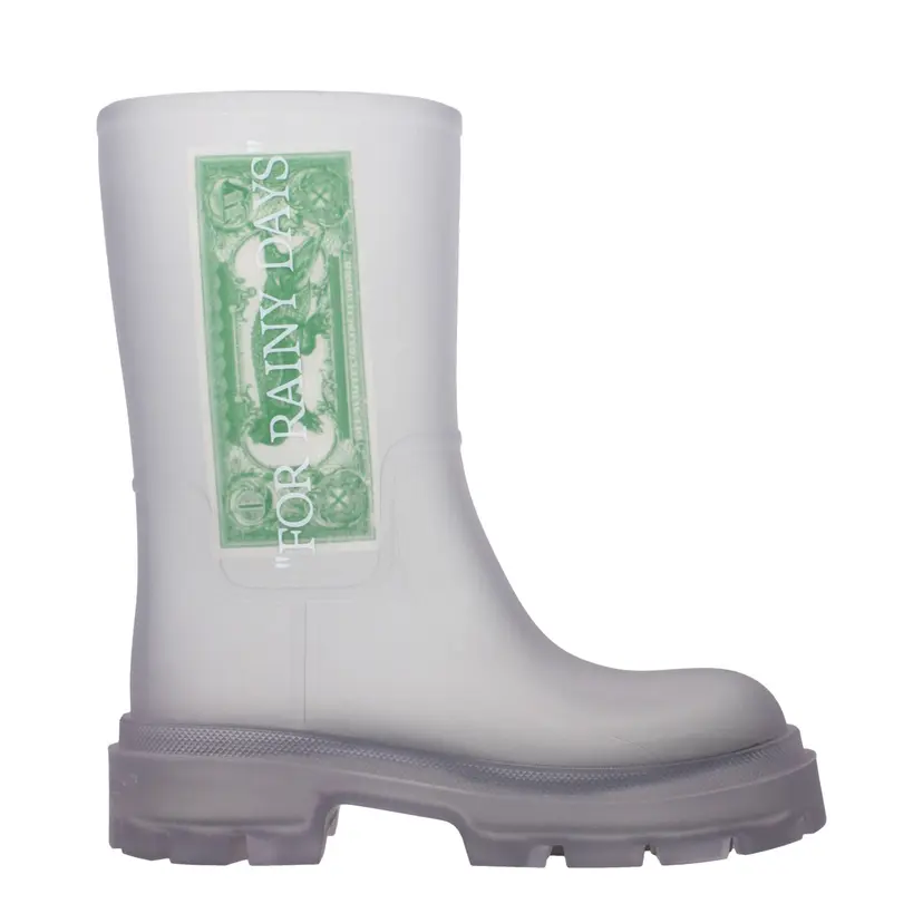 Off White Off-White Gummistøvler – Grå
