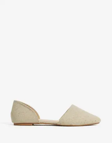 Nelly Nelly - Beige - Open Ballerina