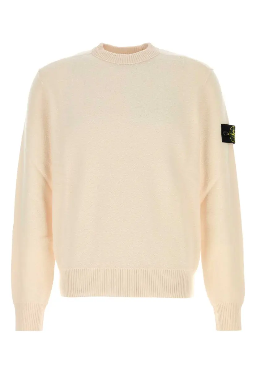Stone Island Stone Island Strikkegensere – Beige