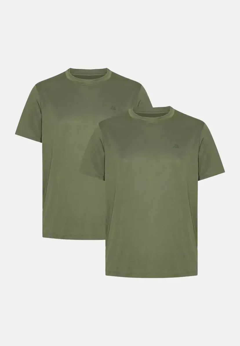 DANISH ENDURANCE SUSTAIN SPORTS T-SHIRT fra DANISH ENDURANCE, Olivengrøn XL, Hurtigtørrende Polyester