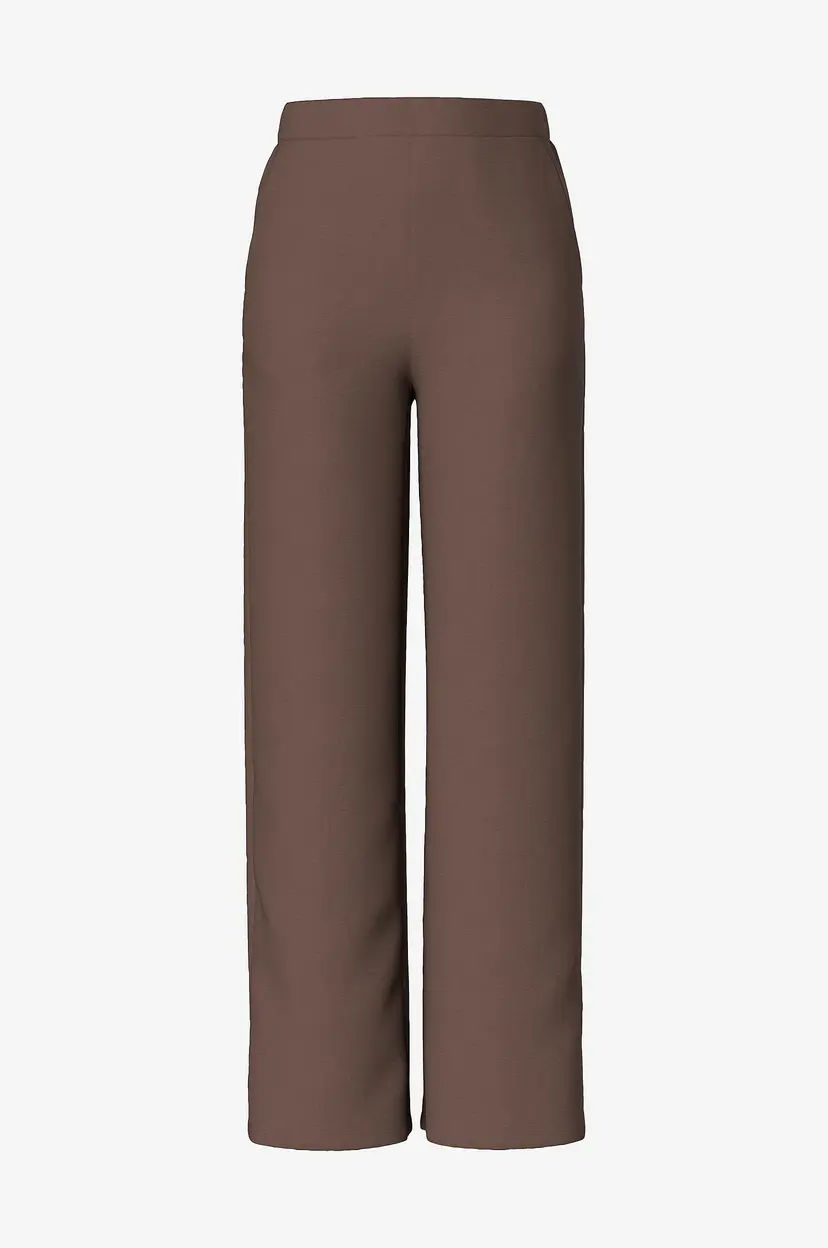 Pieces Sweatpants pcMichelle Scuba HW - Brun