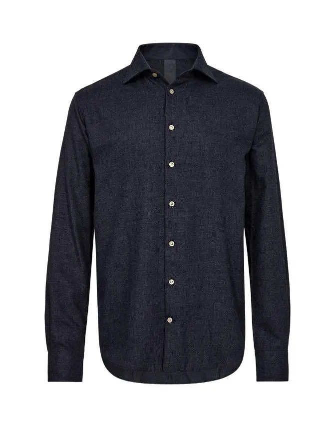 Gino Marcello Modern fit l/s shirt brushed