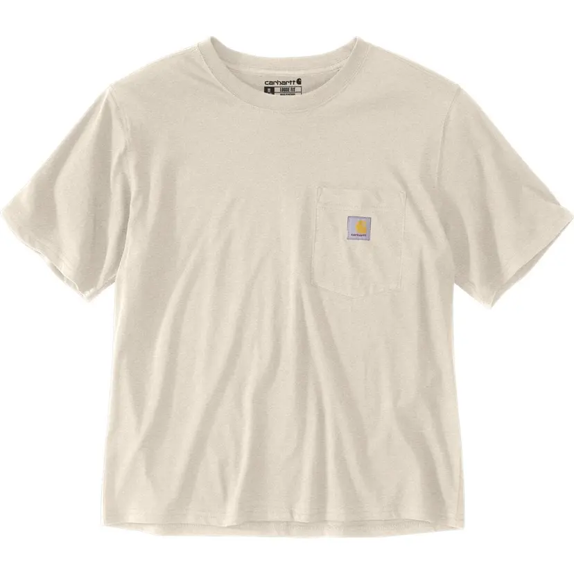 Carhartt Workwear Carhartt Workwear W's Tencel Fiber Series Loose T-Shirt Oat Milk Heather