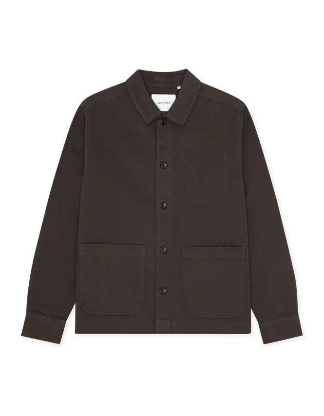 Les Deux Layton Cotton Overshirt