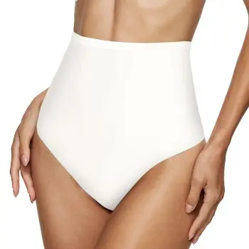 Triumph Triumph Truser Shape Smart Highwaist Thong Offwhite 870 Dame