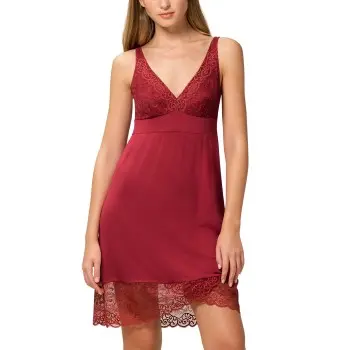Triumph Triumph Lounge Me Amourette NDK New Fit Nightdress Rød viskose Dame