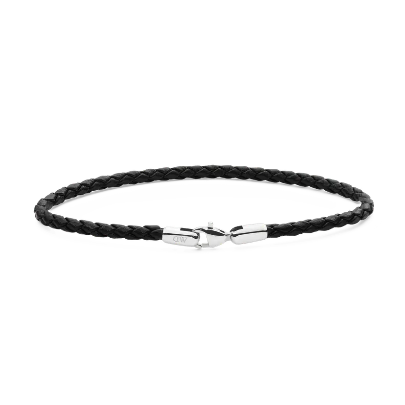 Daniel Wellington Silver Bracelet Daniel Braided Leather Sheffield 2.8 Wellington