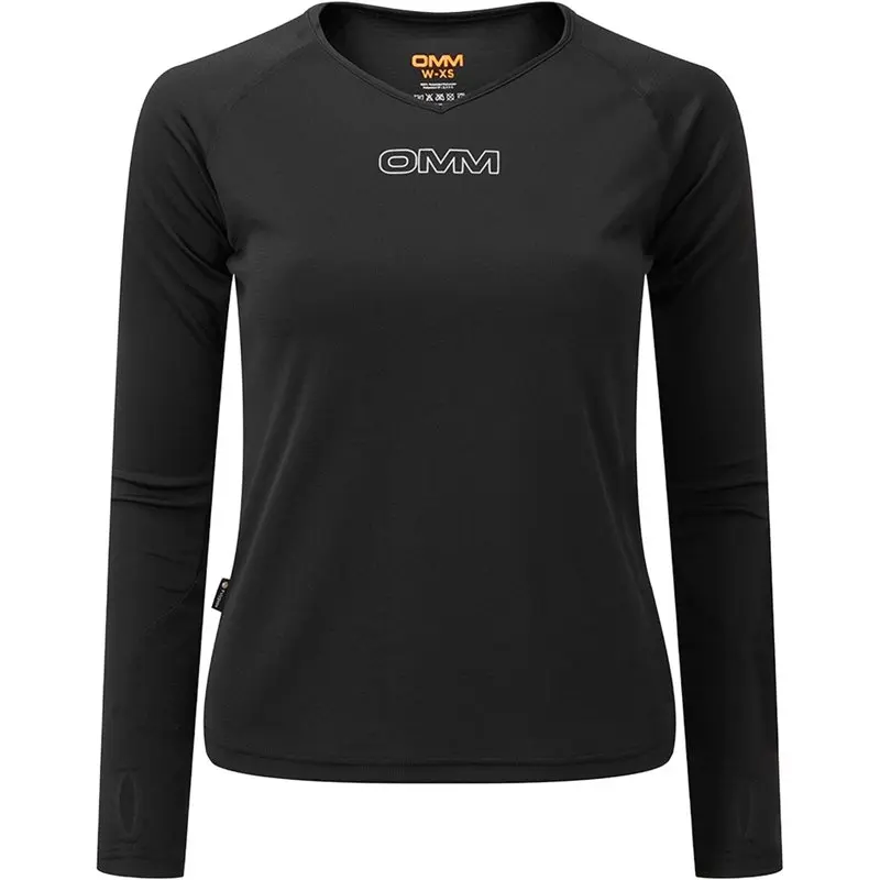OMM OMM Bearing Tee LS W Black