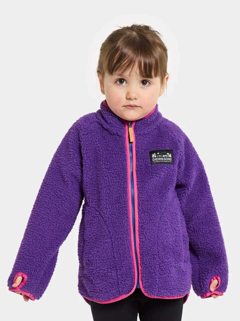 Didriksons Didriksons Gibbs Kids Fullzip Disco Purple (90 / 1,5-2 år)