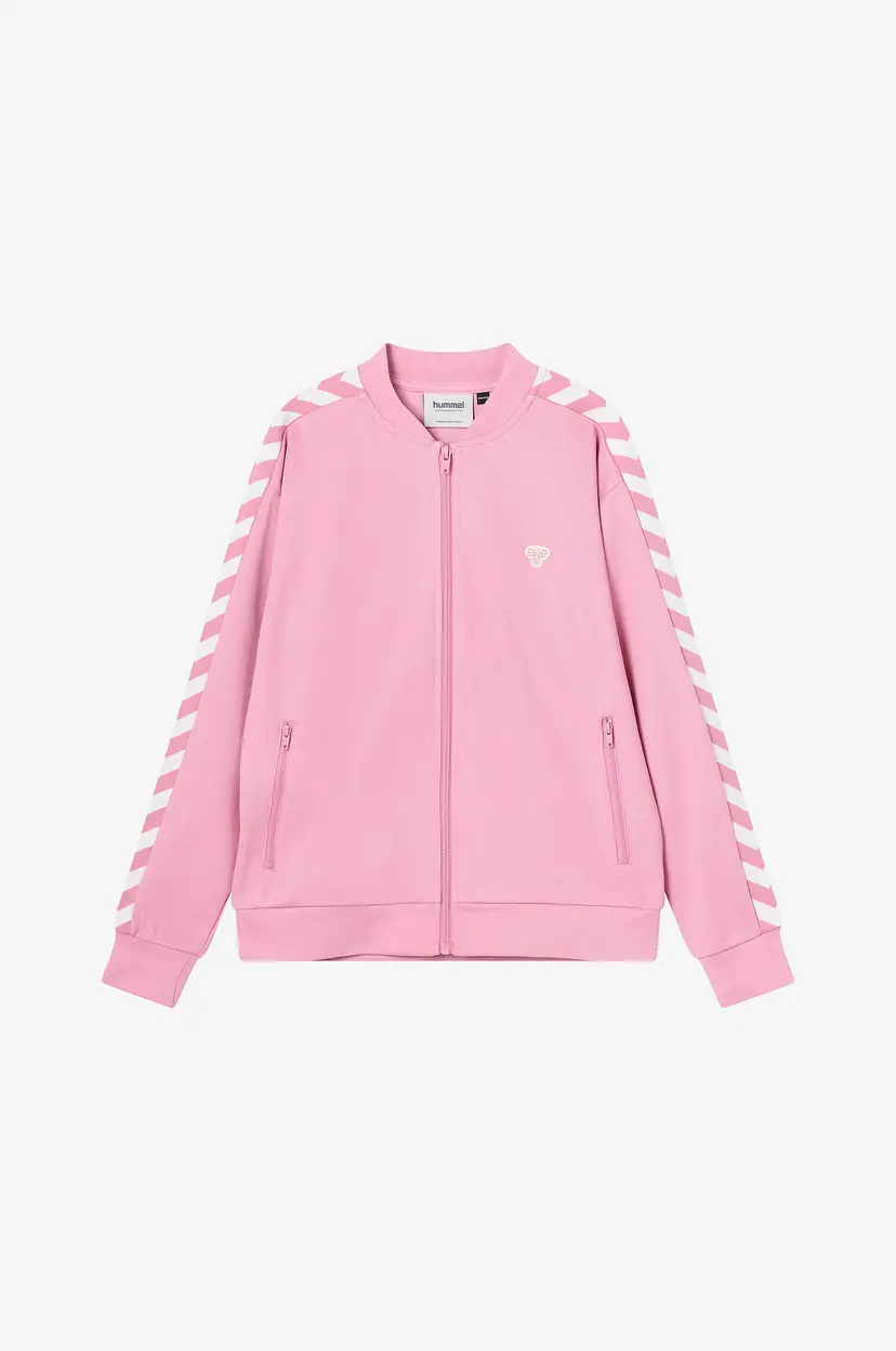 Hummel Kardigan hmlJr Archive Reg Poly Zip Jacket - Rosa