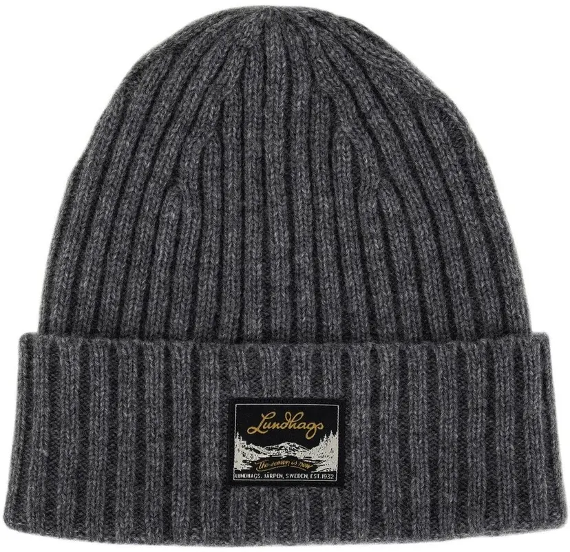 Lundhags Lundhags Knak Wool Beanie Grey melange