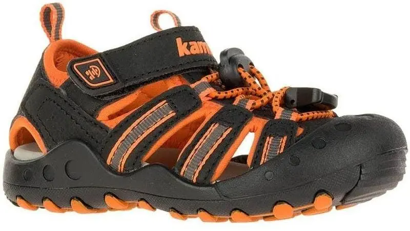 Kamik Kamik Crab Kids Black Orange Charcoal