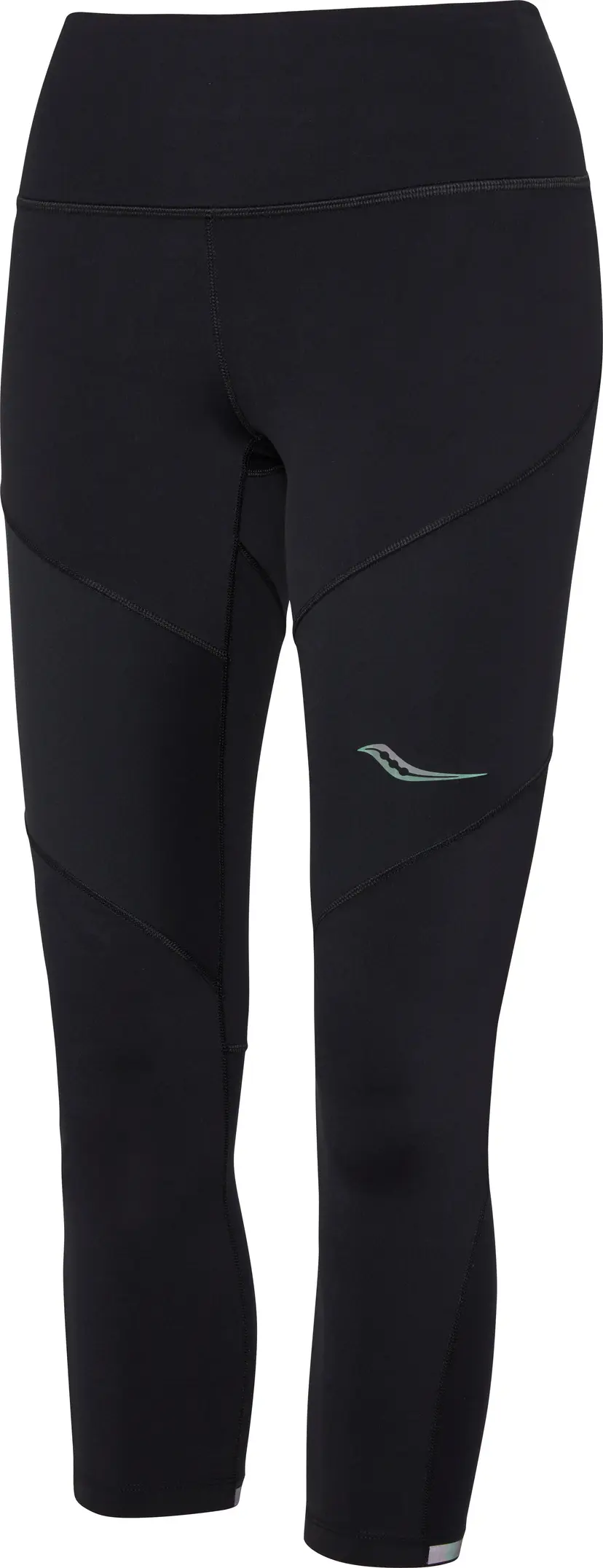 Saucony Saucony Women's Time Trial Crop Tight Black