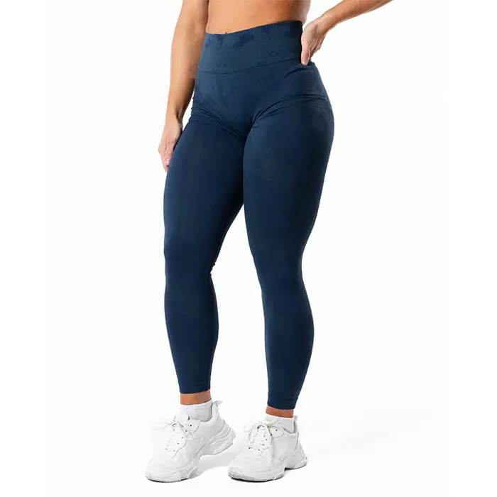 Relode Prime Scrunch Camo Tights Blå