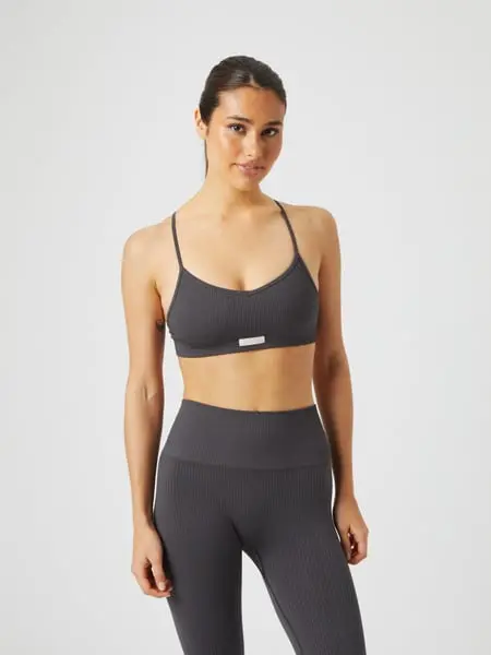 Björn Borg Studio Seamless Ribbed Strap Bra