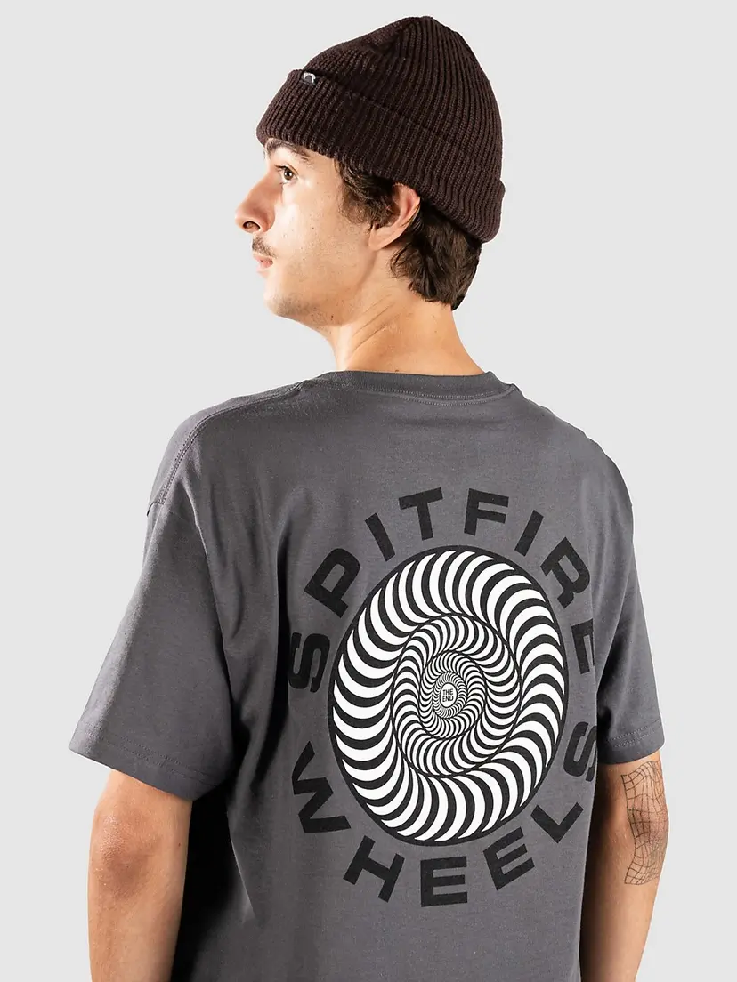 Spitfire Spitfire Classic '87 Swirl Fill T-skjorte grå