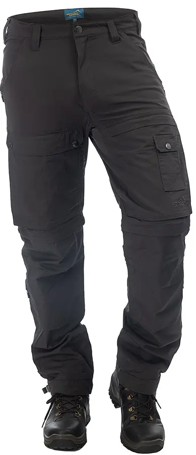 Arrak Outdoor Arrak Outdoor Arrak M's Flexible Zip Off Pant Anthracite