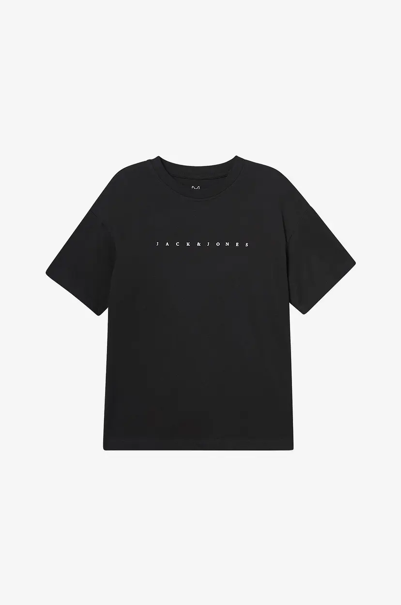 Jack & Jones Junior T-skjorte jjeStar JJ Tee SS Noos Jnr - Svart