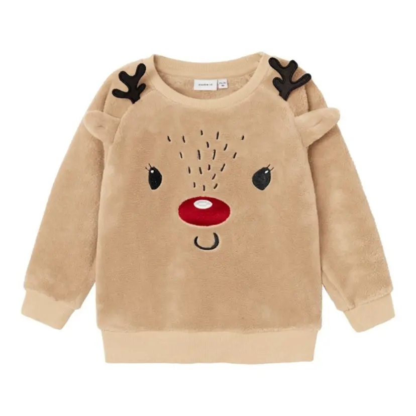 NAME IT Name It - Genser Reindeer Teddy Peyote