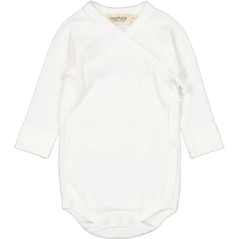 Marmar Copenhagen MarMar Body Modal Pointelle Belita Gentle White (50 / 0-1 mnd)