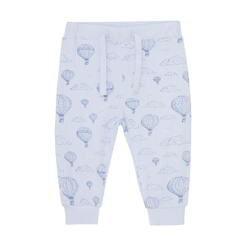 En Fant En Fant Pants Rib AOP Arctic Ice (80 / 1 år)