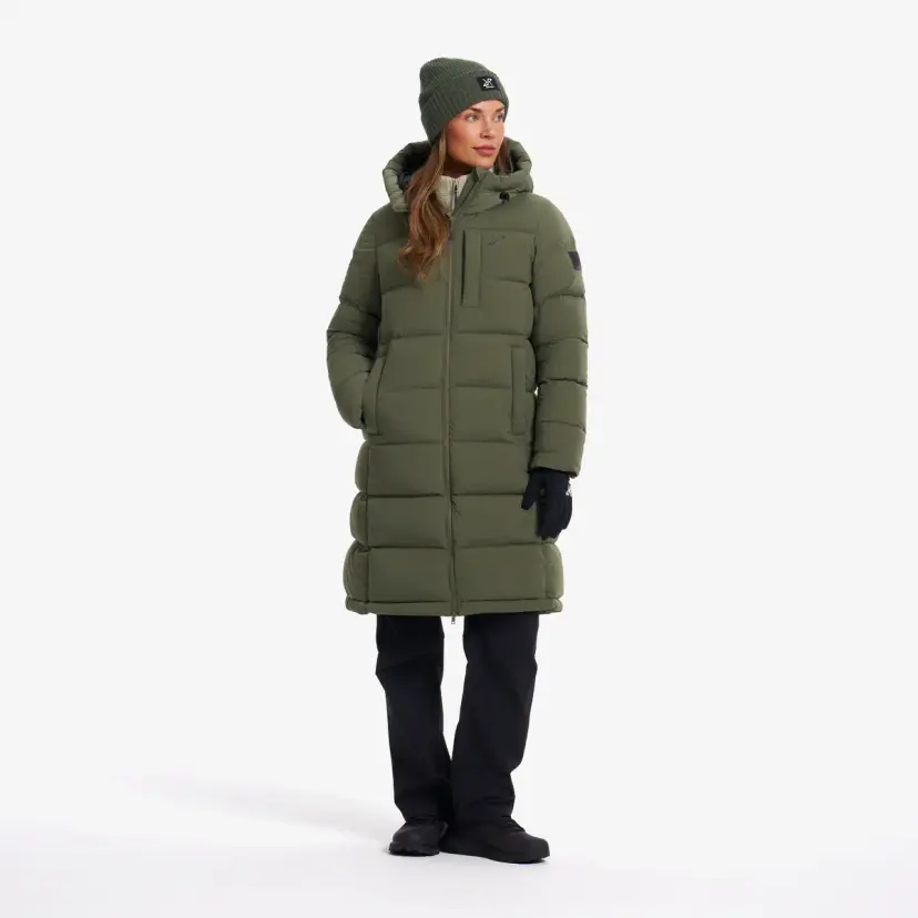 RevolutionRace Flexpedition Down Parka Dame Grape Leaf