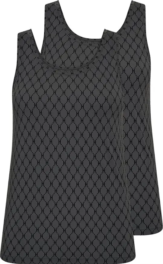 Hype The Detail Hype The Detail - Singlet Logo 2 pk - Grå