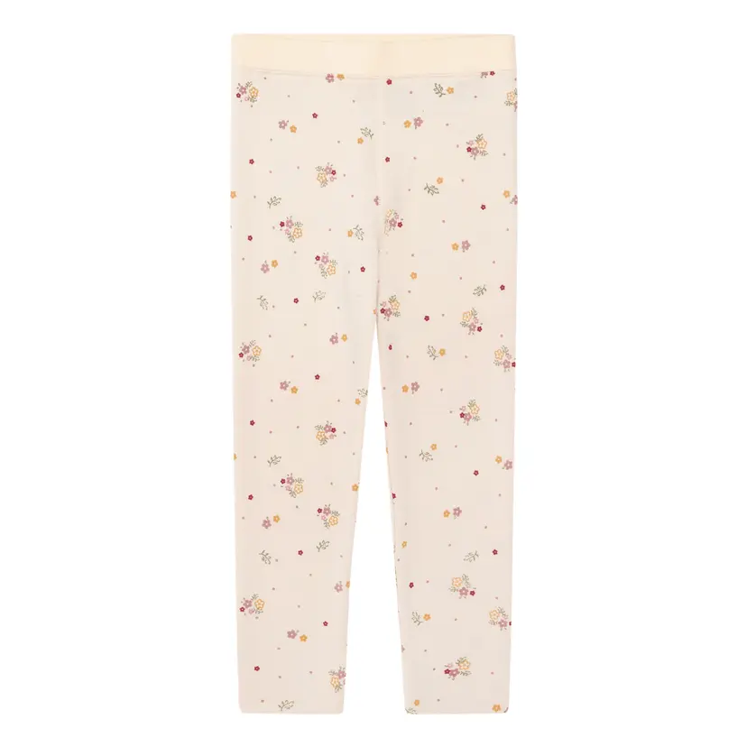 Hust and Claire Hust and Claire - Leggings i Ull Liro Flora Off White