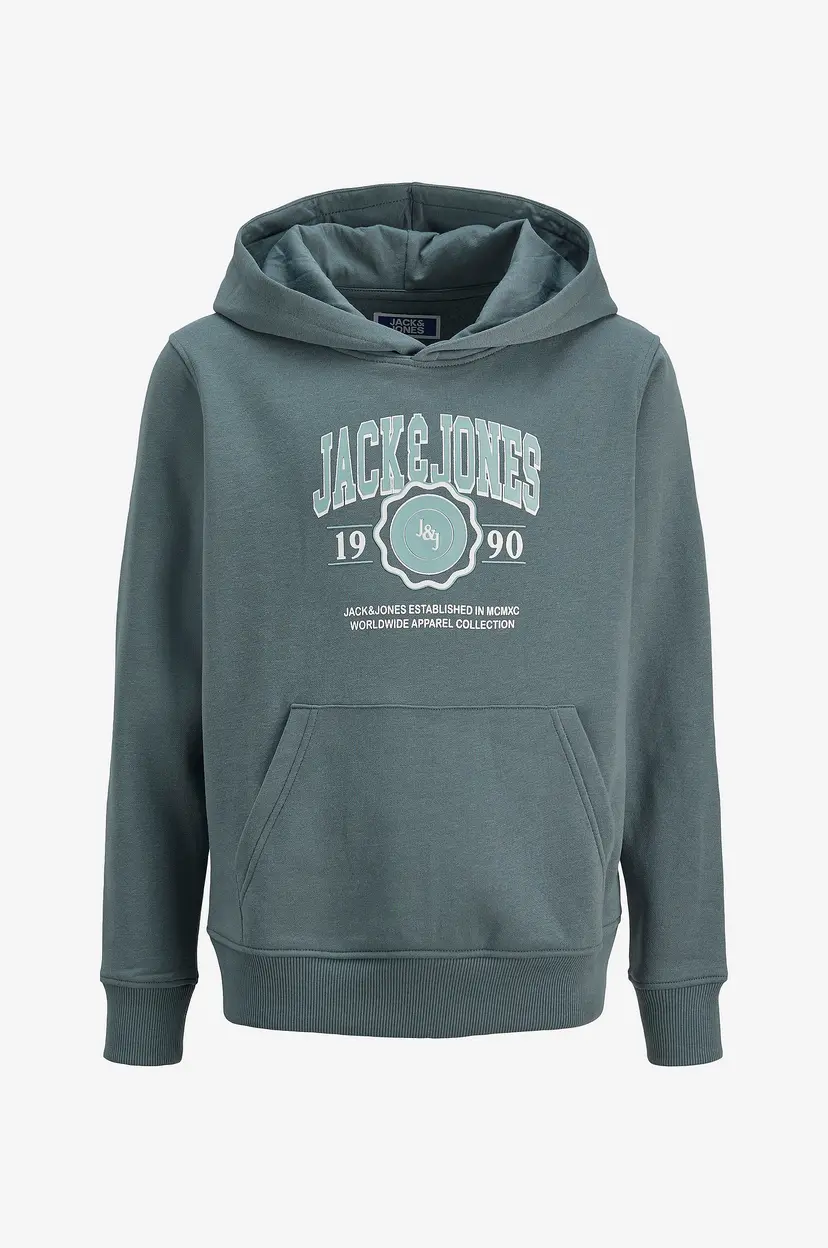 Jack & Jones Junior Hettegenser jjmAko Sweat Jnr - Blå
