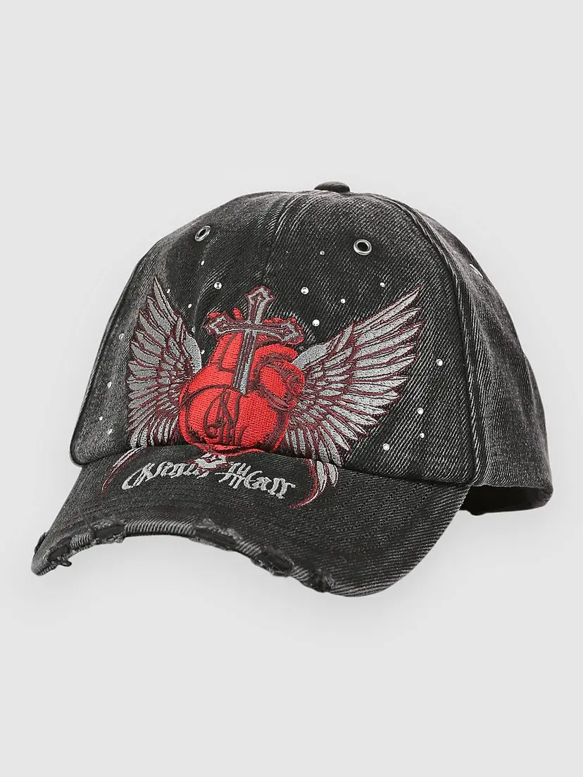 Ninth Hall Ninth Hall Fluttering Heart Hatt svart