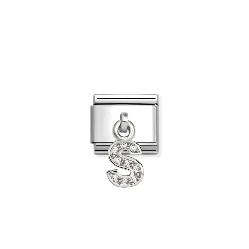 Nomination Charm Letter S