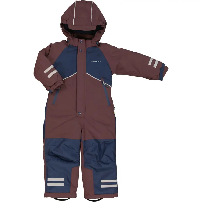 Geggamoja Vinteroverall Unifit Brun/Marinblå - 134/140