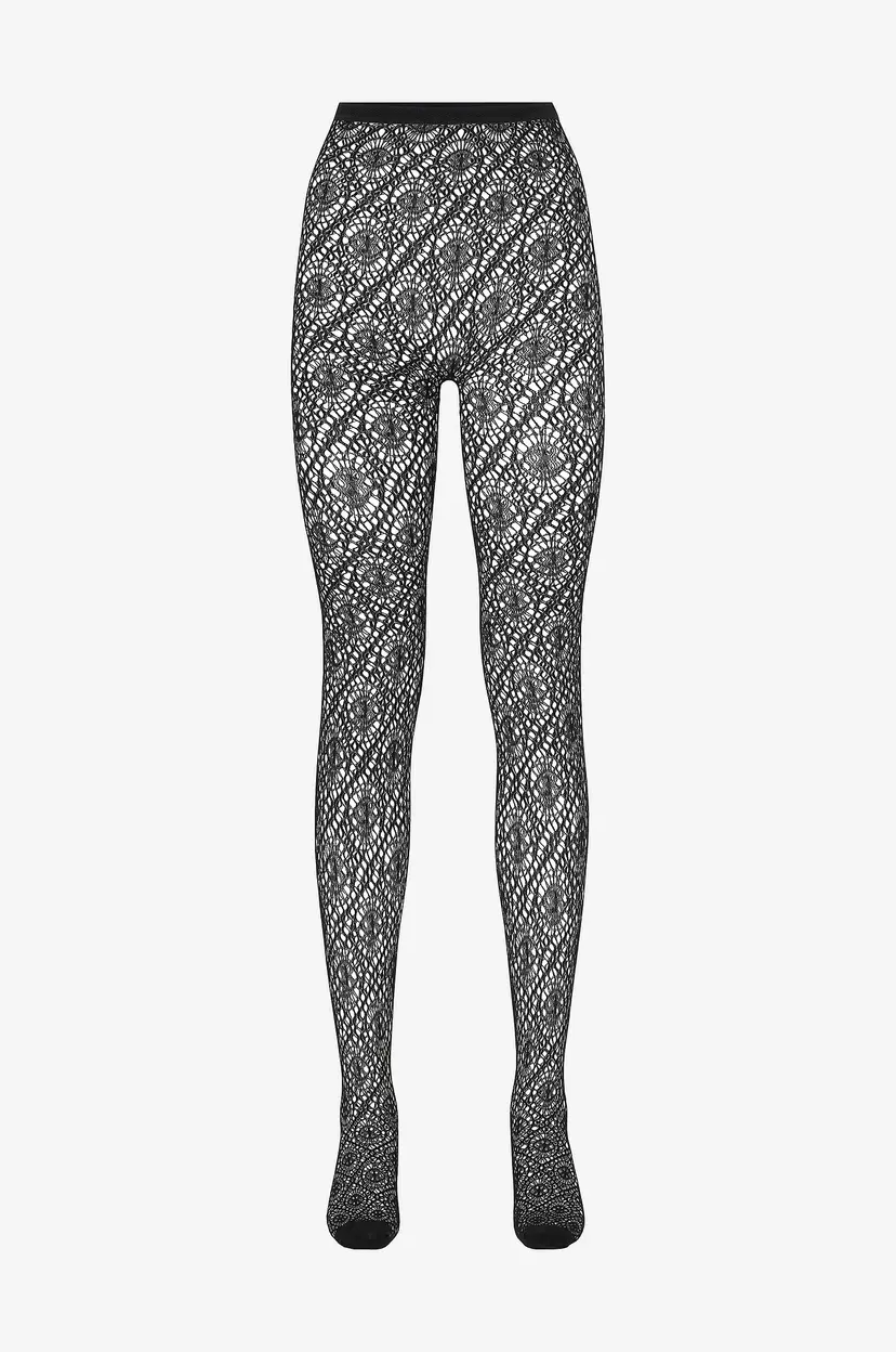 Swedish Stockings Strømpebukse Lykke Net Tights - Svart