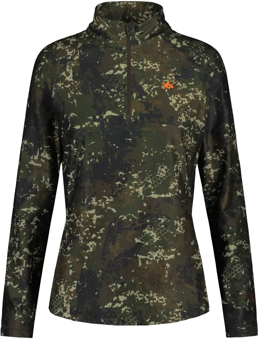 Alaska 1795 Alaska 1795 W's CoolDry Half-Zip Top BlindTech Invisible