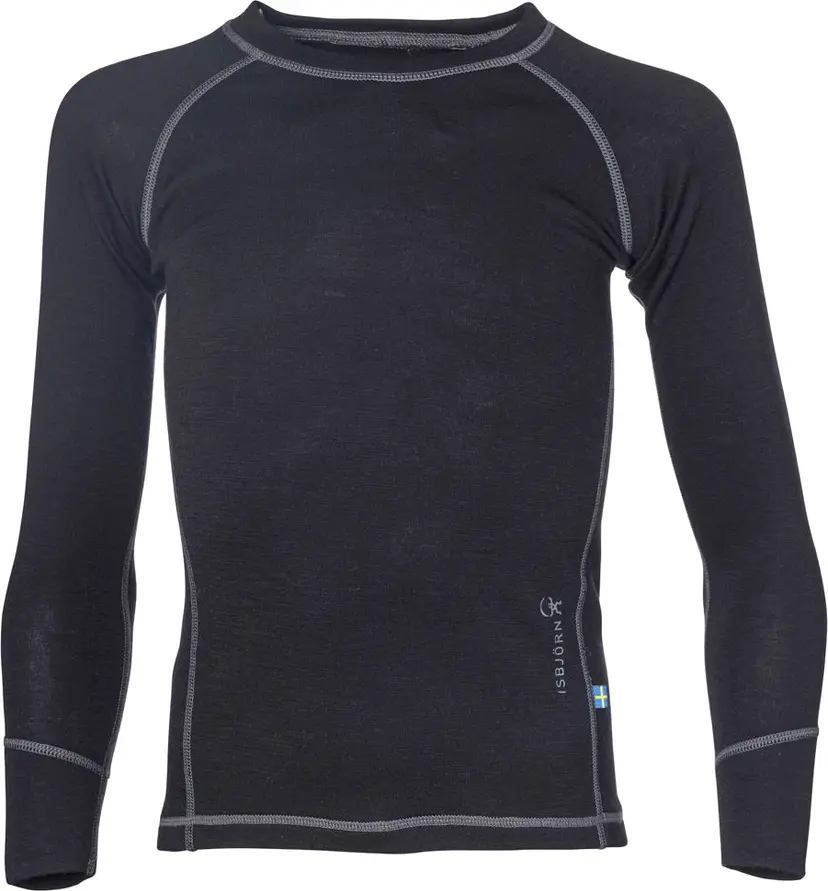 Isbjörn Of Sweden Isbjörn of Sweden Kids' Husky Sweater Baselayer Black