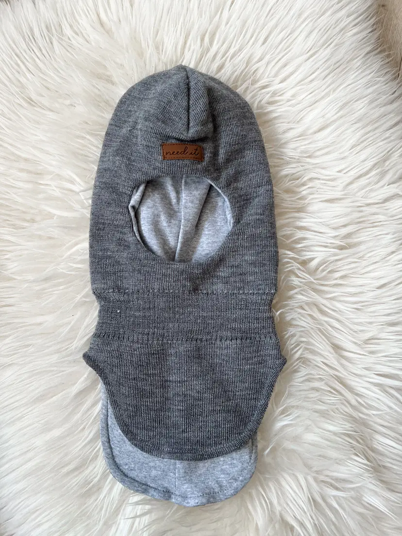 Need it Balaclava i ull/bomull m.vindstopper Ty