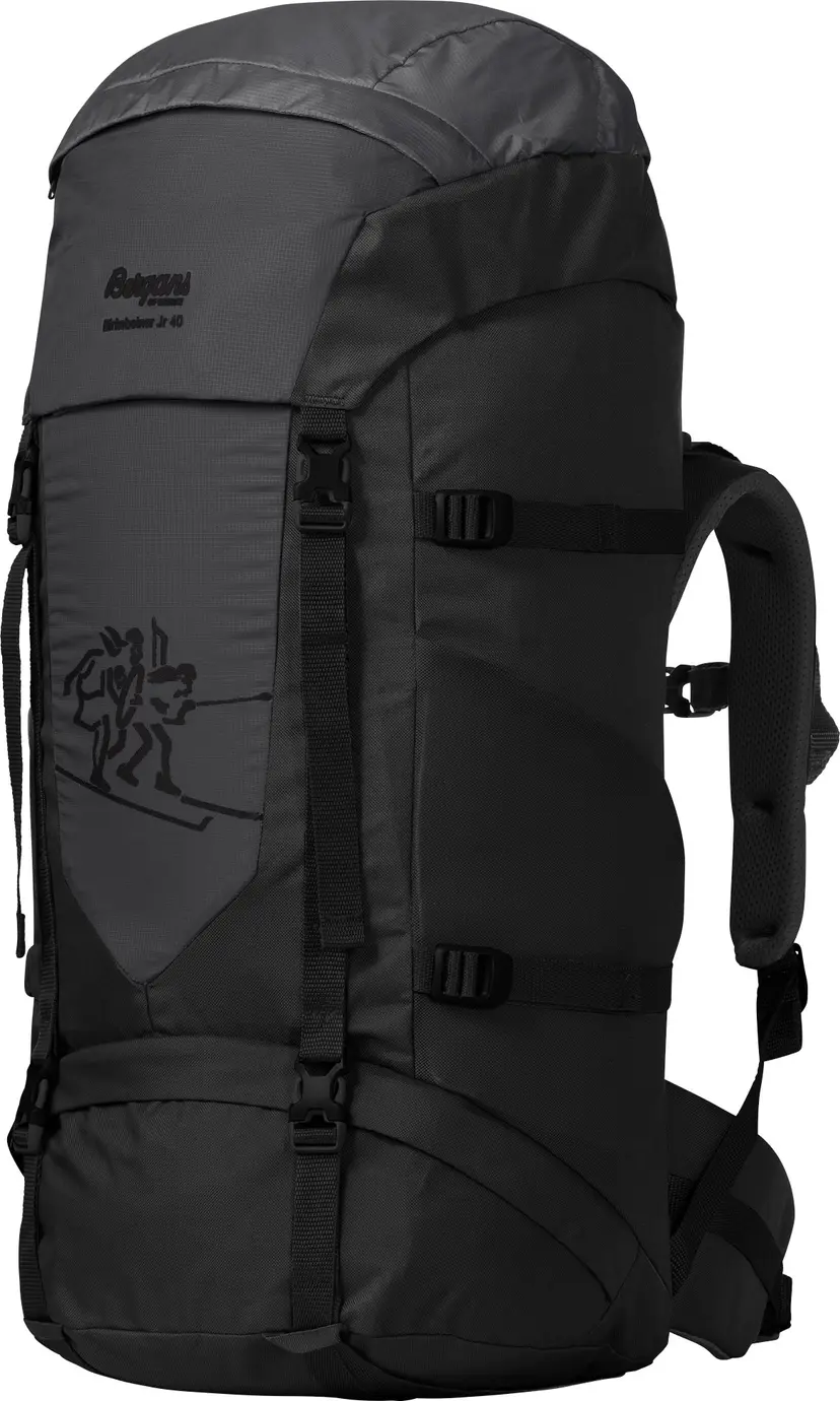 Bergans Bergans Birkebeiner Jr 40 Black/dark Shadow Grey
