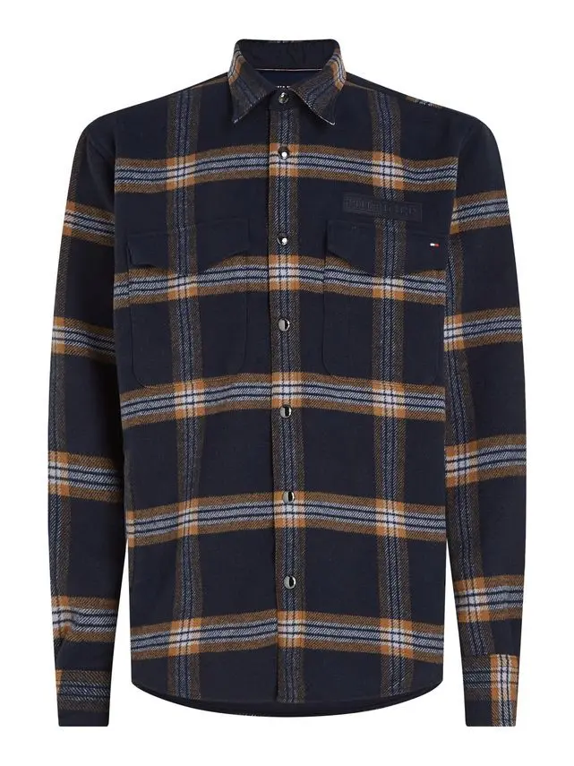 Tommy Hilfiger BRUSHED CHECK OVERSHIRT