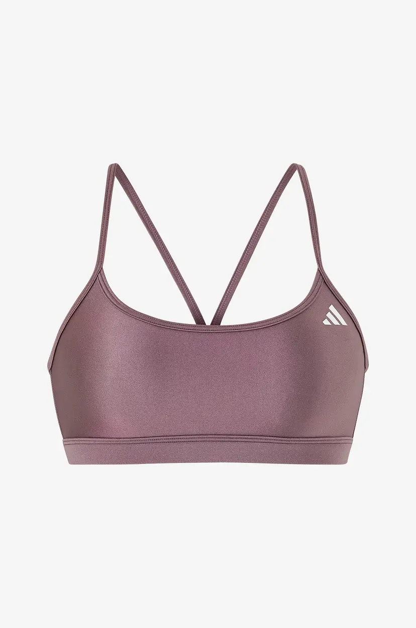Adidas Sport Performance Sports-BH Aero LS Bra - Lilla