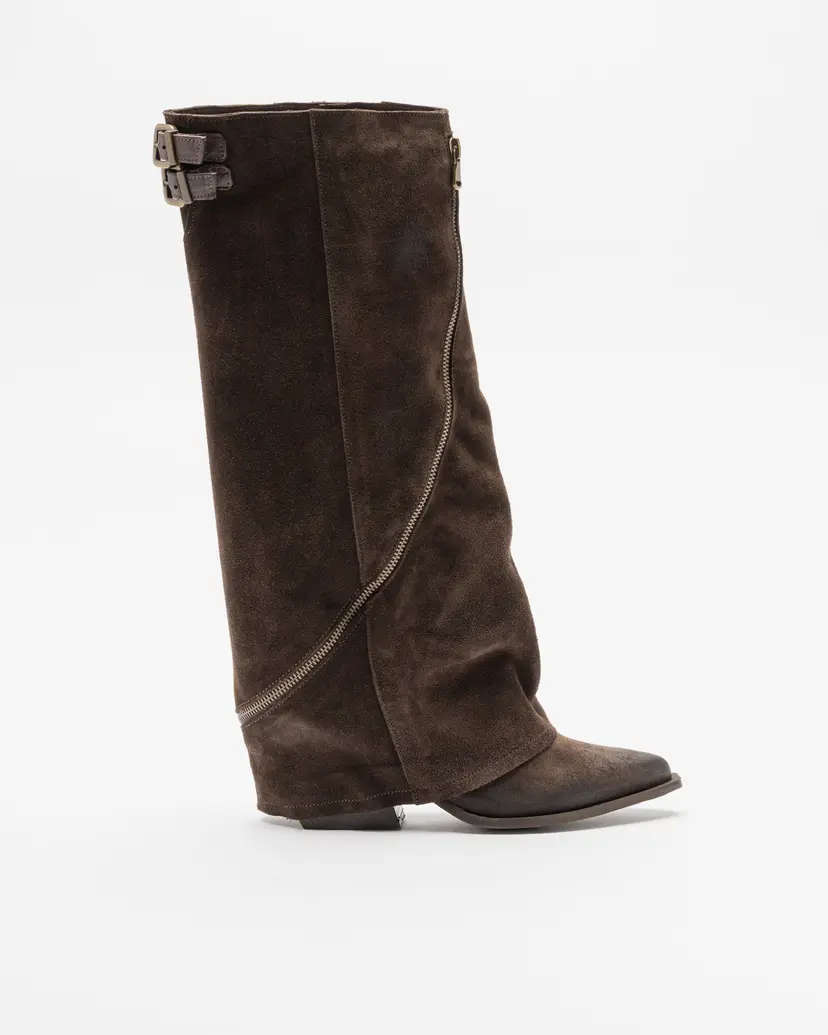 PROF PROF VALZER Brown Knee high boots