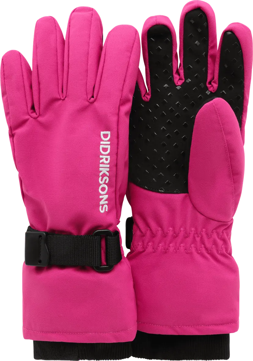 Didriksons Didriksons Kids' Biggles Gloves Cactus Pink