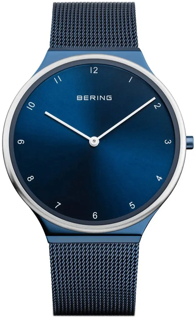 BERING Bering Herreklokke 18440-397 Ultra Slim Blå/Stål Ø40 mm