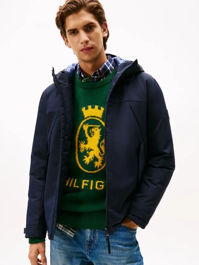 Tommy Hilfiger TECH HOODED SHORT PADDED JACKET