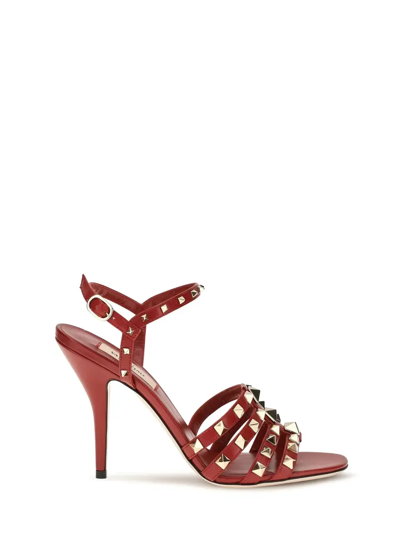 Valentino Garavani Valentino Garavani Høyhælte sandaler – Rød